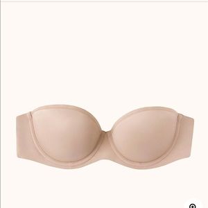 ThirdLove Strapless Bra 34D Nude